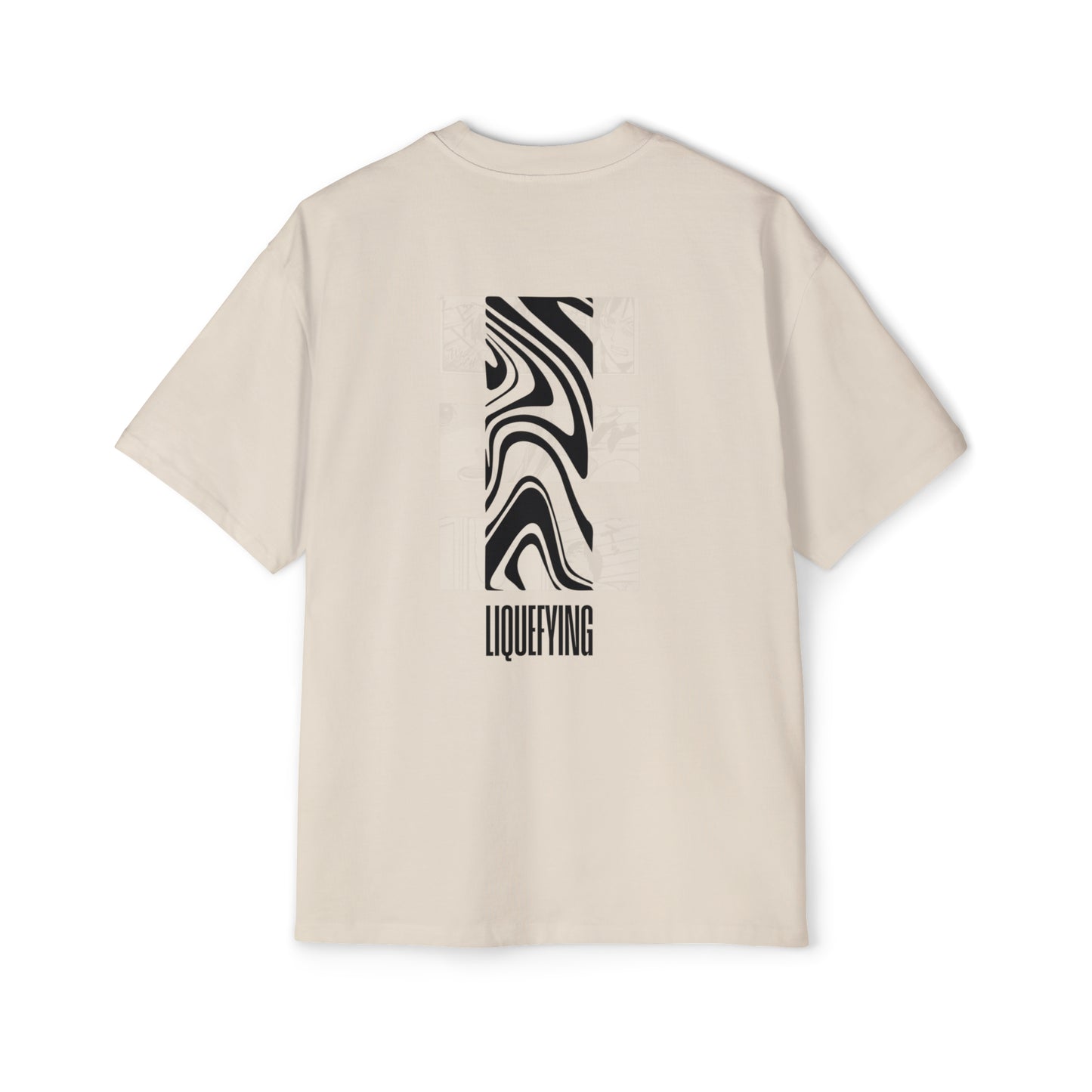 "Liquefying" Men's Heavy Oversized Tee