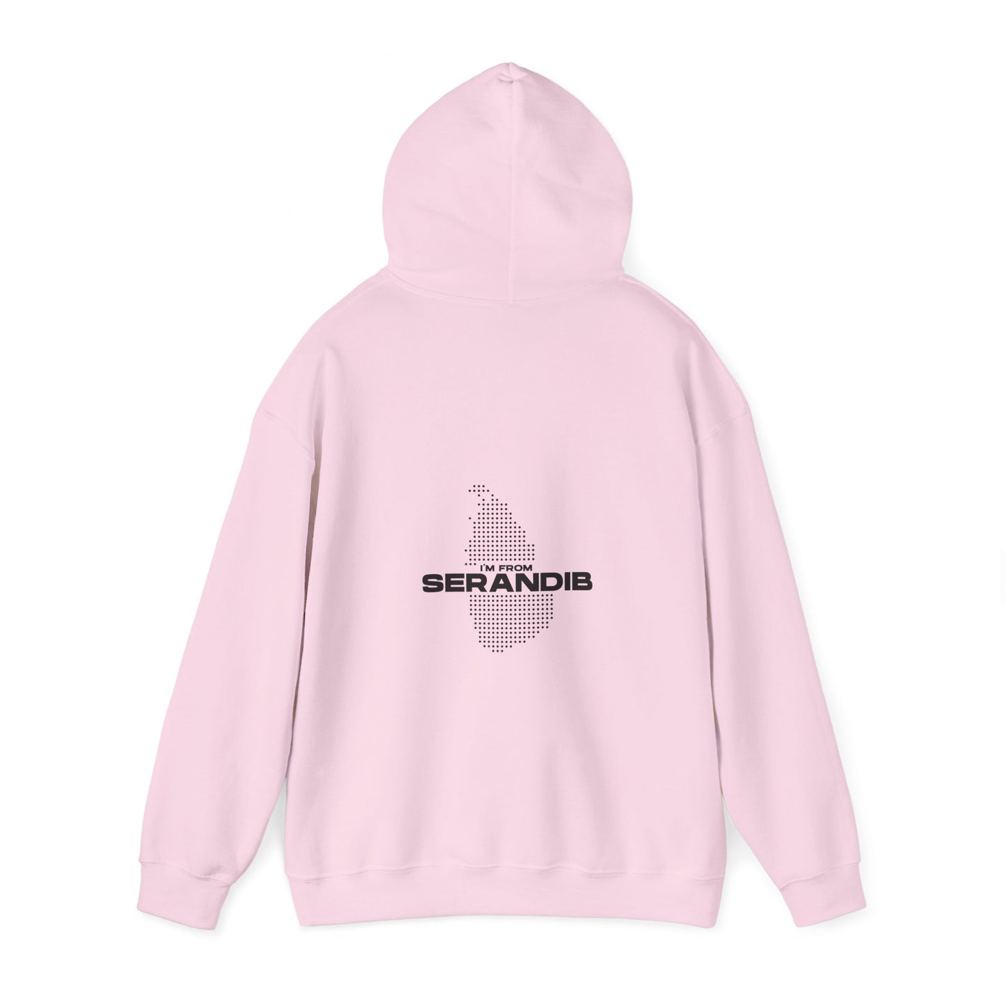 Hooded Sweatshirt - 'From Serendib' Quote Design