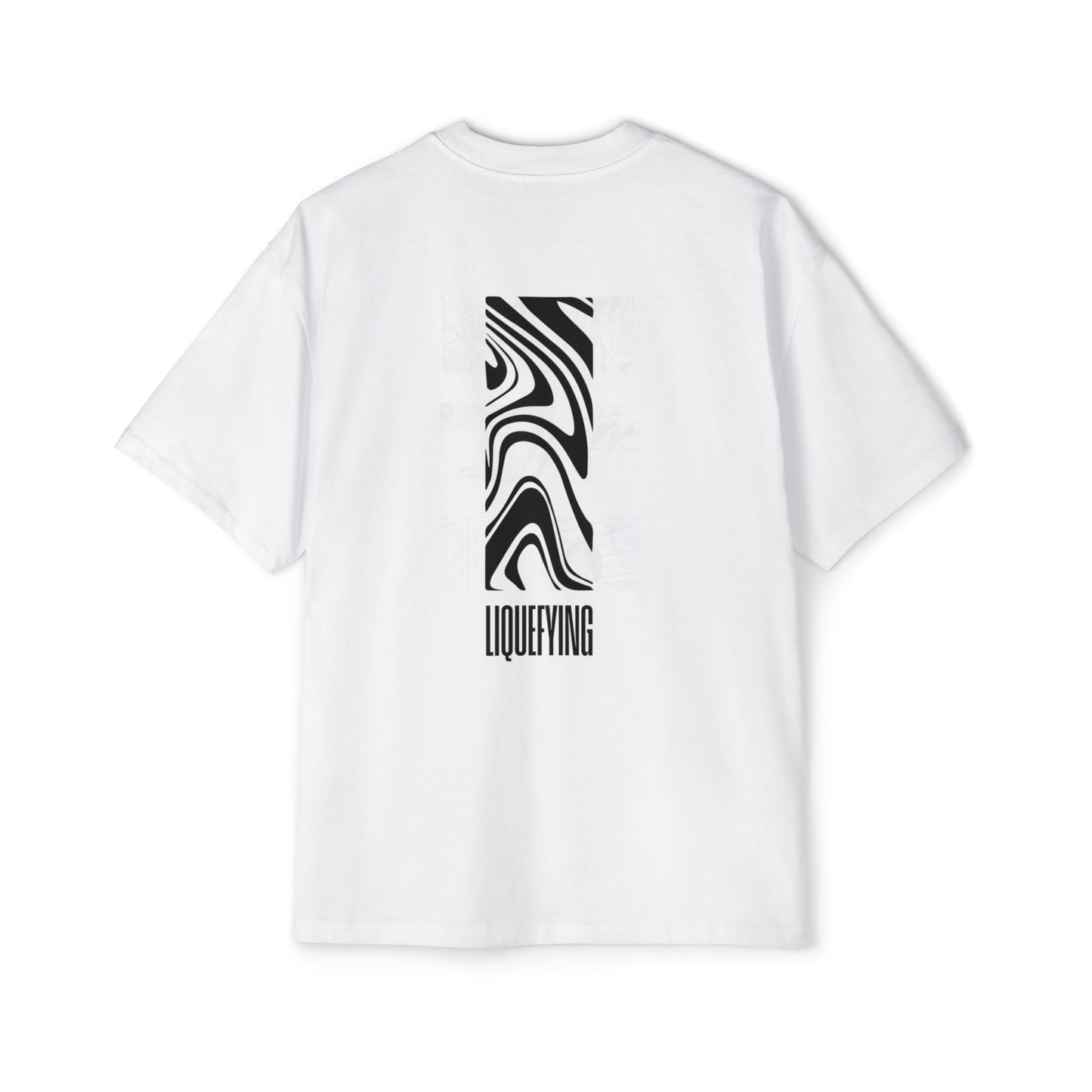 "Liquefying" Men's Heavy Oversized Tee
