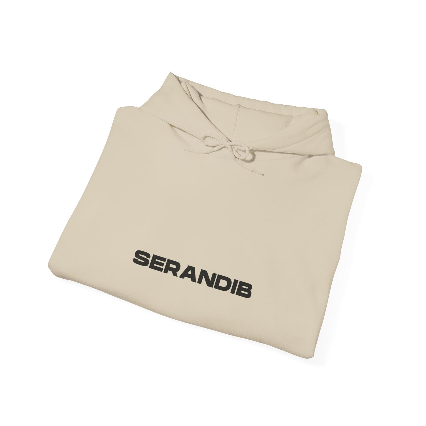 Hooded Sweatshirt - 'From Serendib' Quote Design