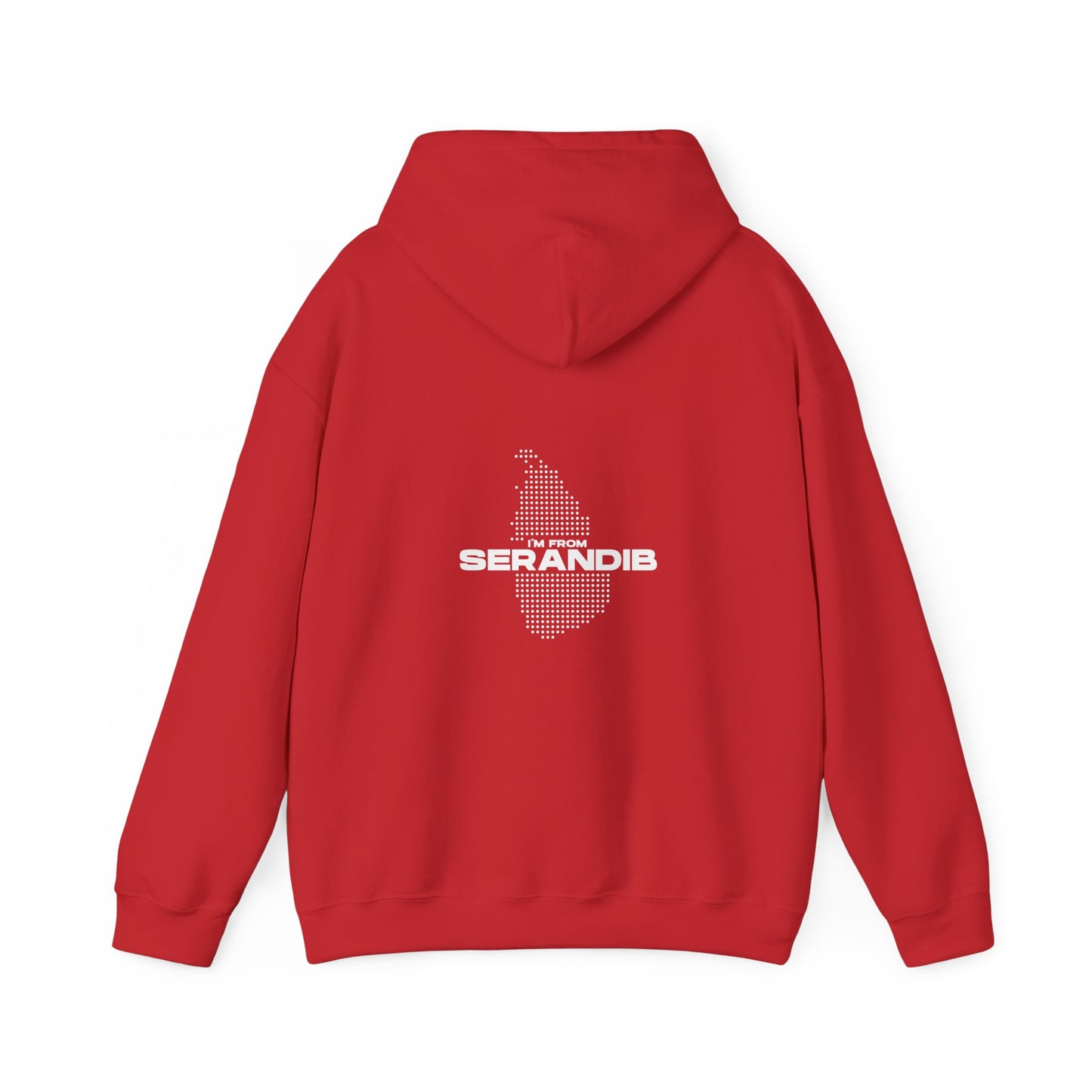 Hooded Sweatshirt - 'From Serendib' Quote Design
