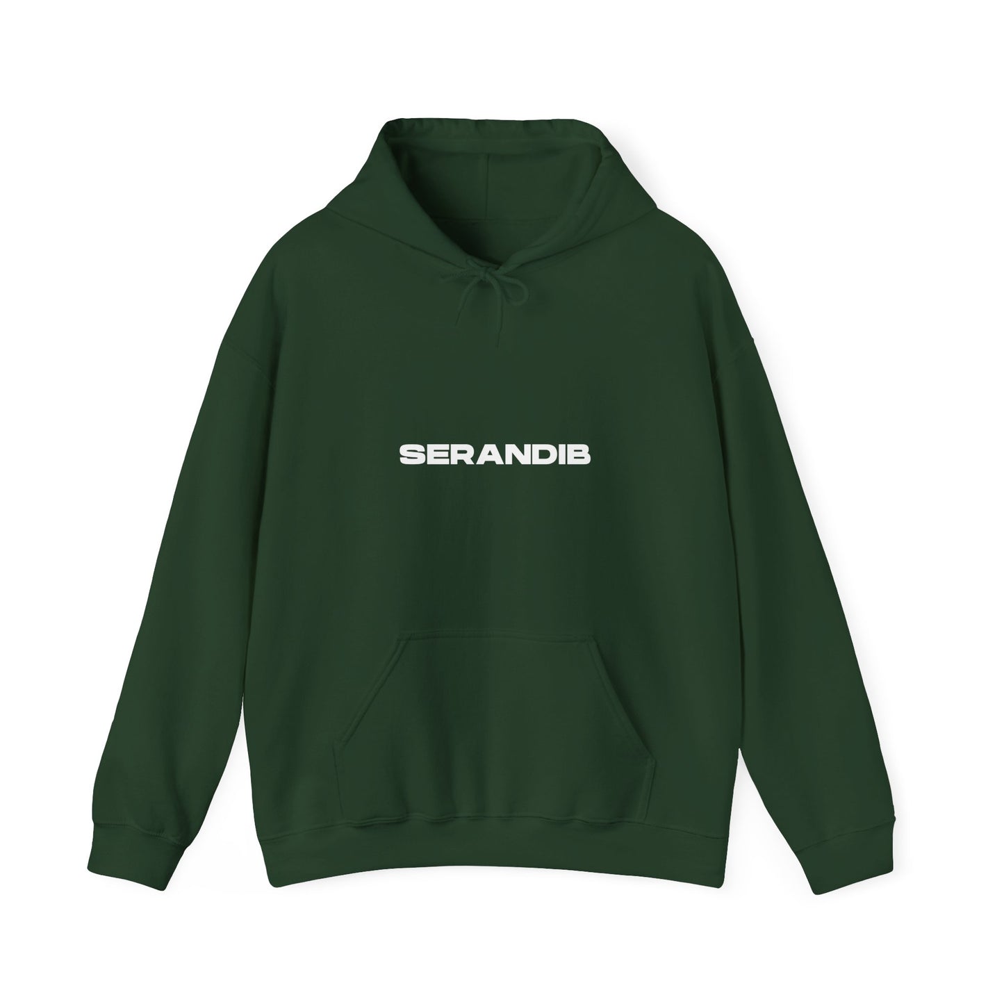 Hooded Sweatshirt - 'From Serendib' Quote Design
