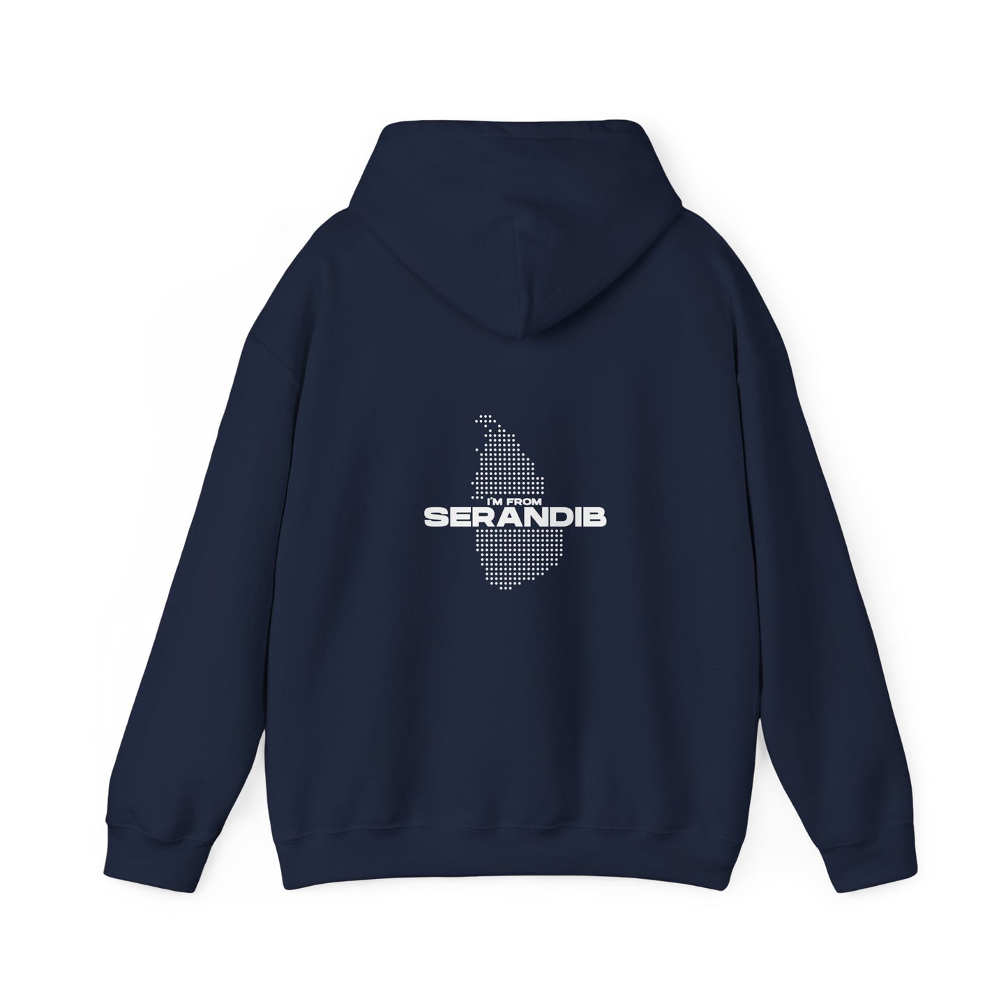 Hooded Sweatshirt - 'From Serendib' Quote Design