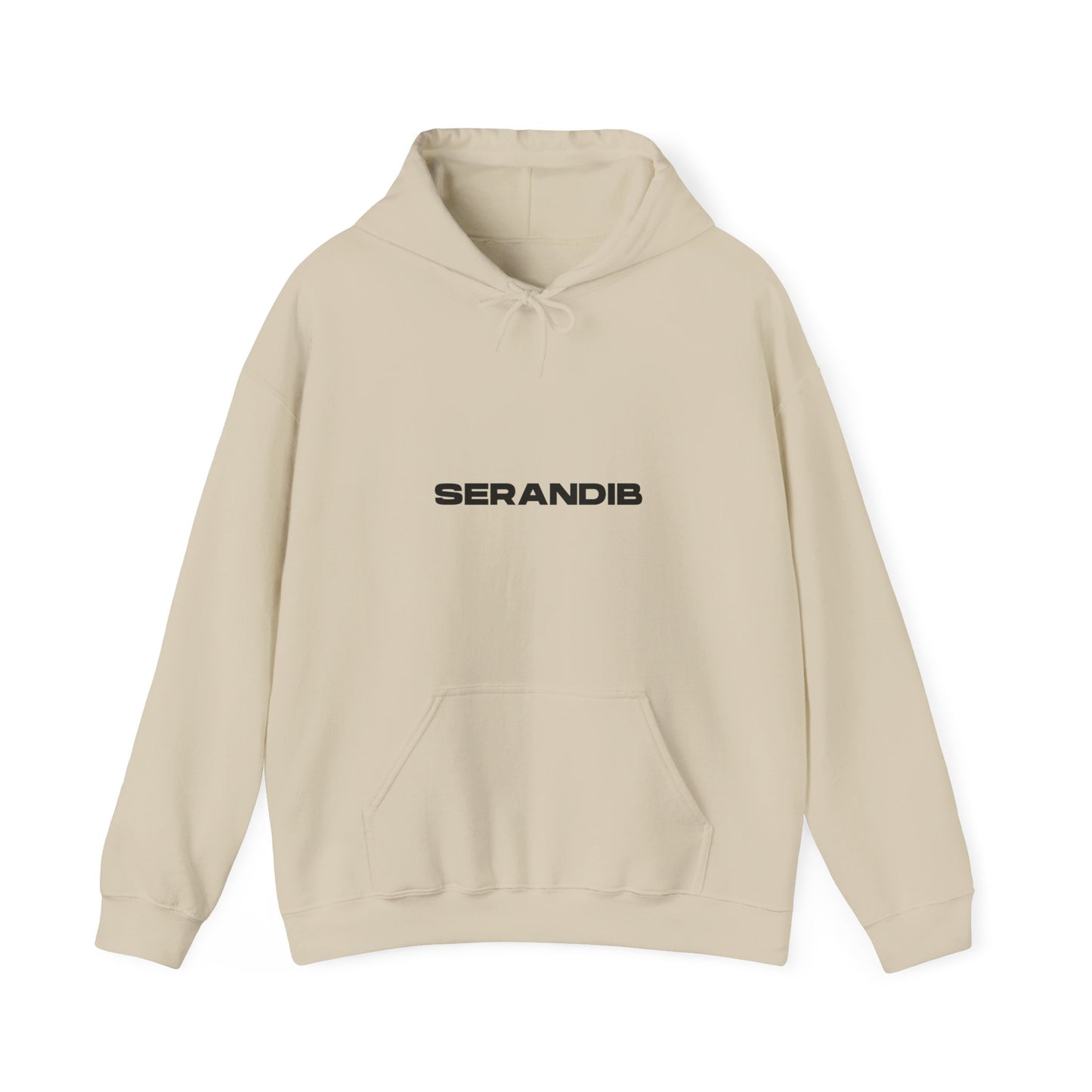 Hooded Sweatshirt - 'From Serendib' Quote Design