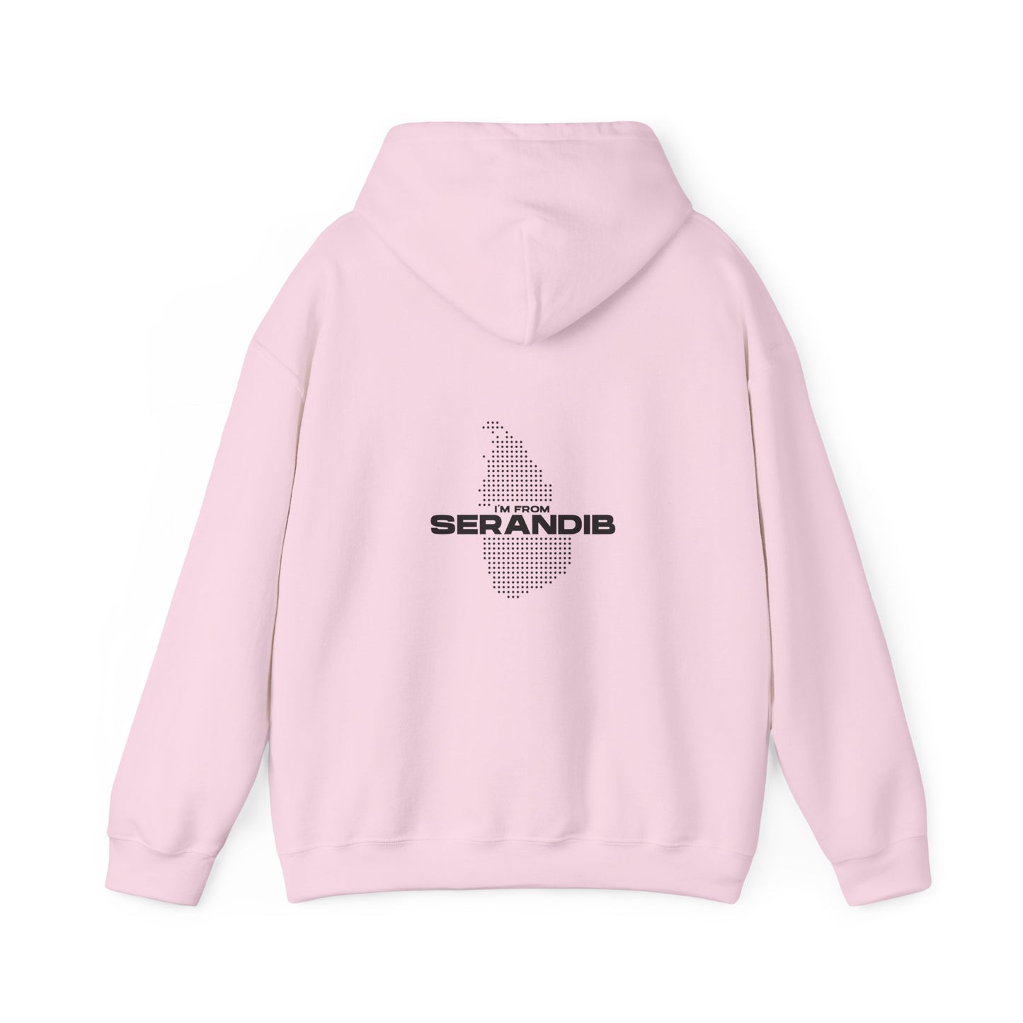 Hooded Sweatshirt - 'From Serendib' Quote Design